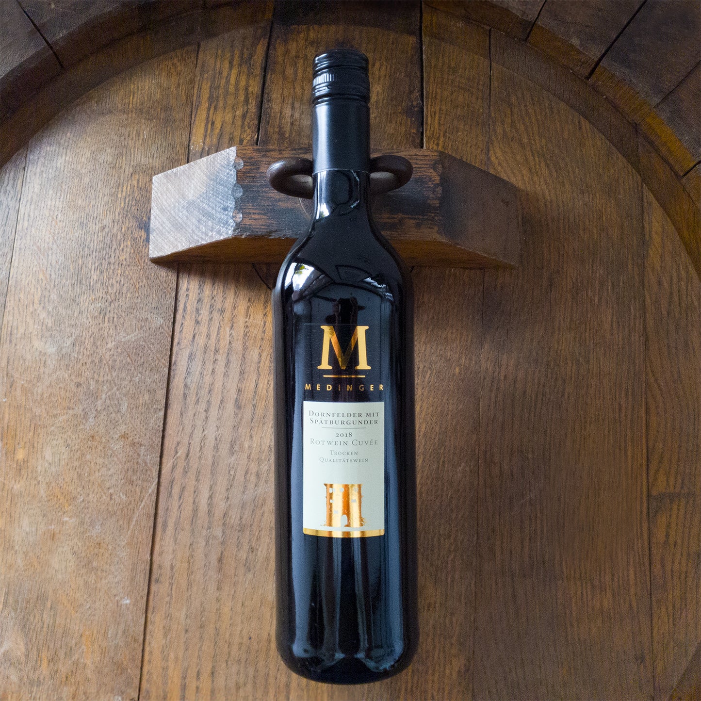 2018 Dornfelder mit Spätburgunder Rotwein Cuvée trocken 0,75l