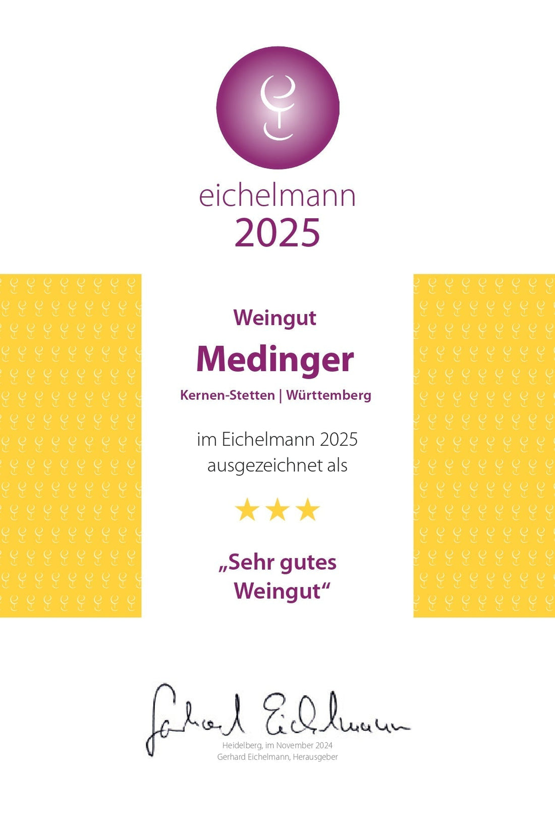 Eichelmann 2025